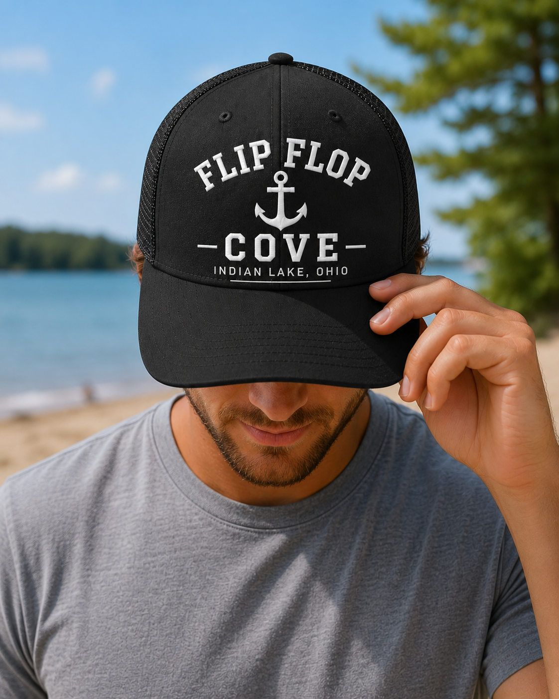 FFC: Hat (Anchor Embroidered)