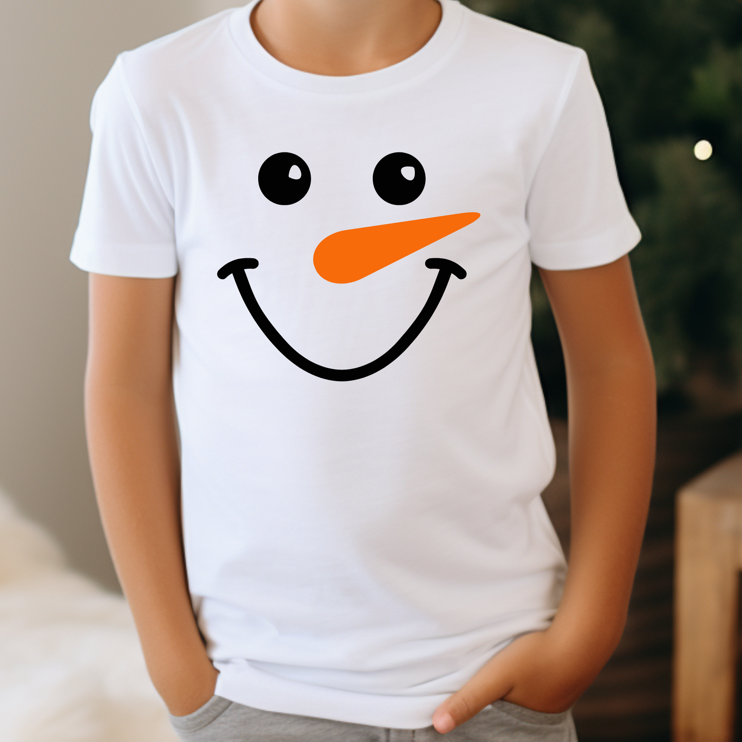 Snowman Face (Boy)