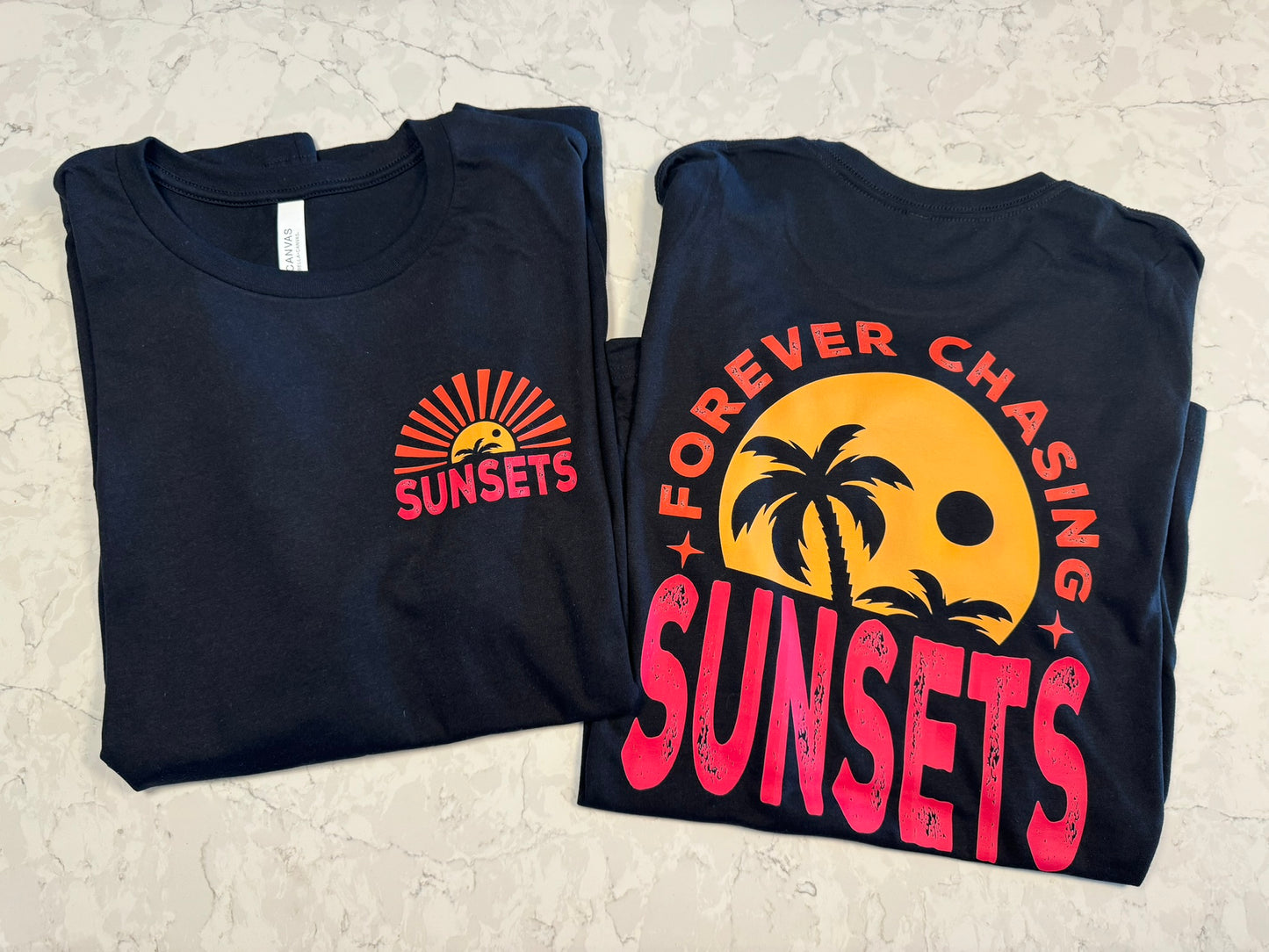 Forever Chasing Sunsets (Tee)
