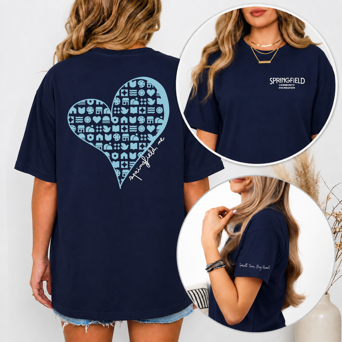 SCF: Heart (Navy)