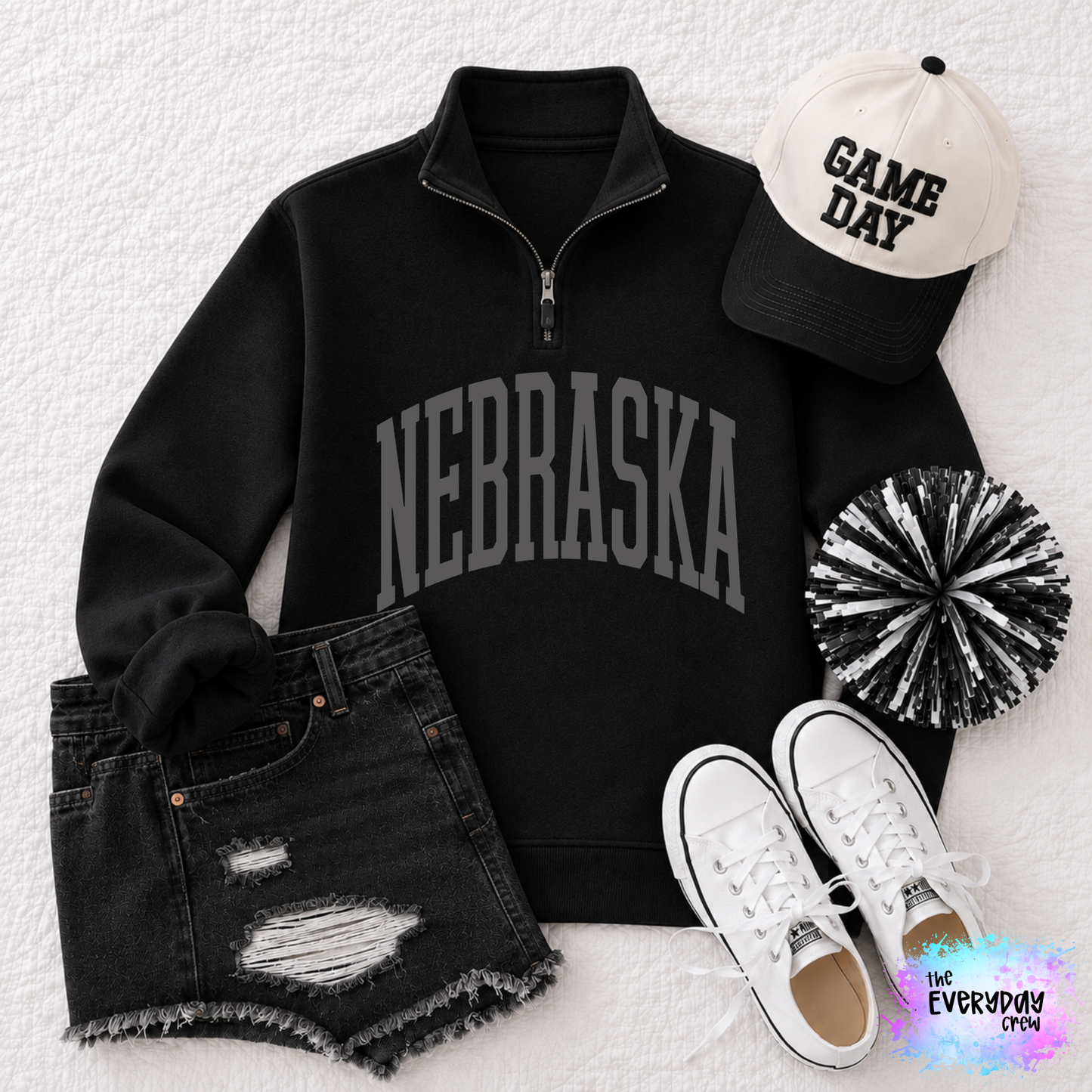 Nebraska Varsity 1/4 Zip