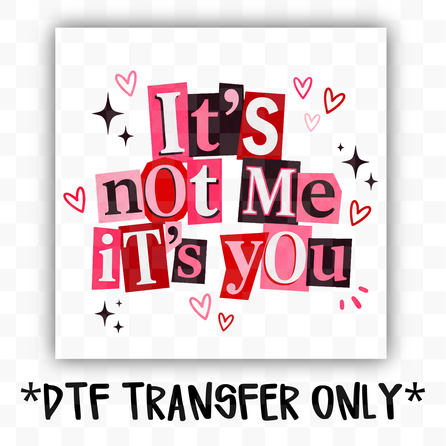 TRANSFER: It's not me, it's you