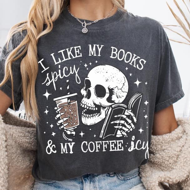 Books Spicy Coffee Icy