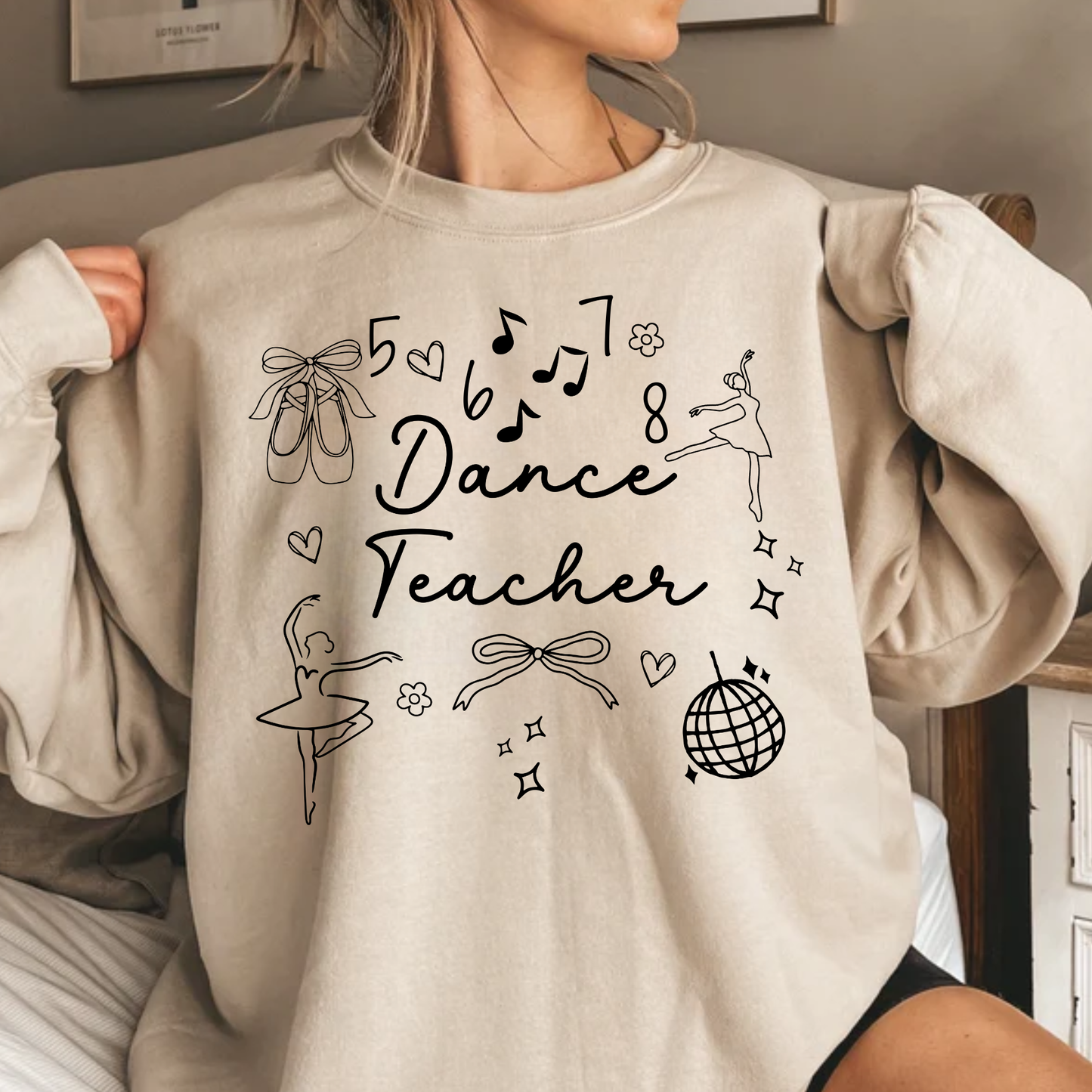 5678 Dance Teacher Doodle