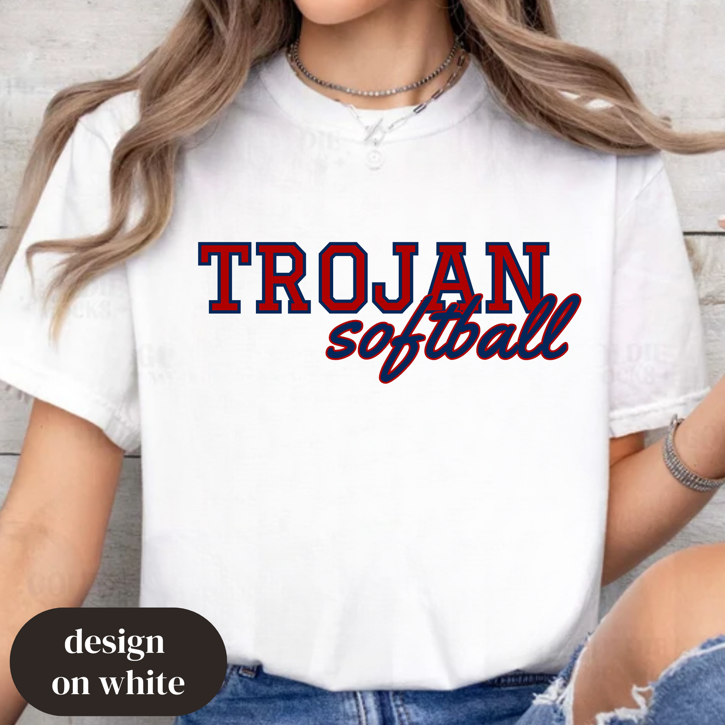 Mascot Softball (Outline)