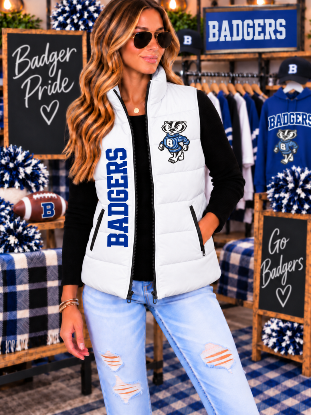 VEST PREORDER: Bennington Badgers