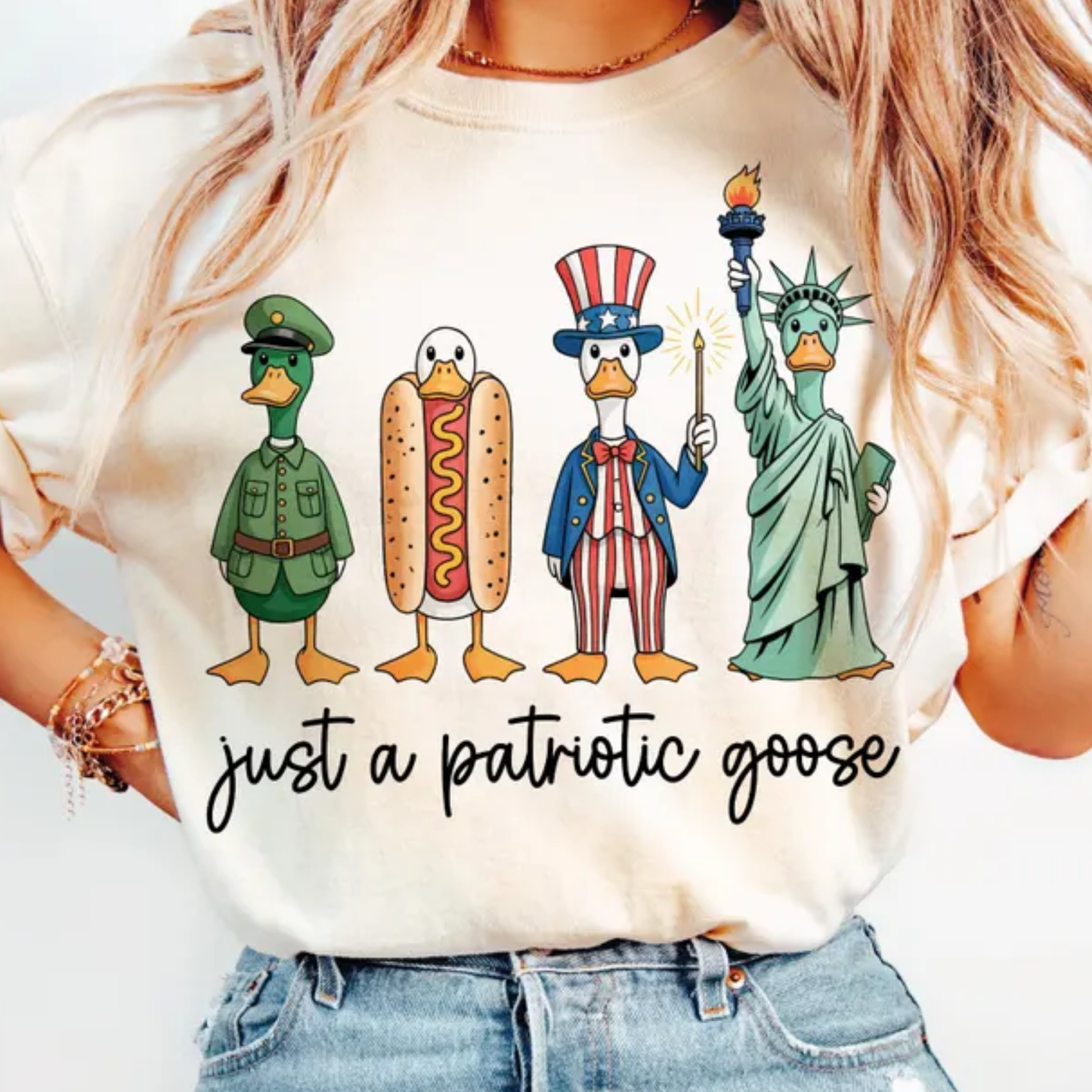 Just a Patriotic Goose