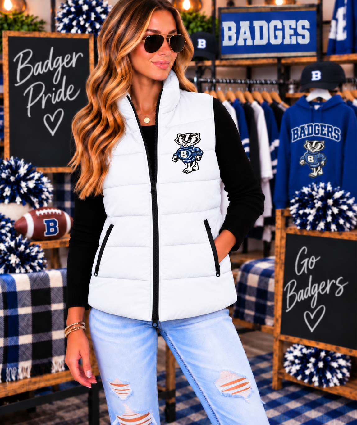VEST PREORDER: Bennington Badgers
