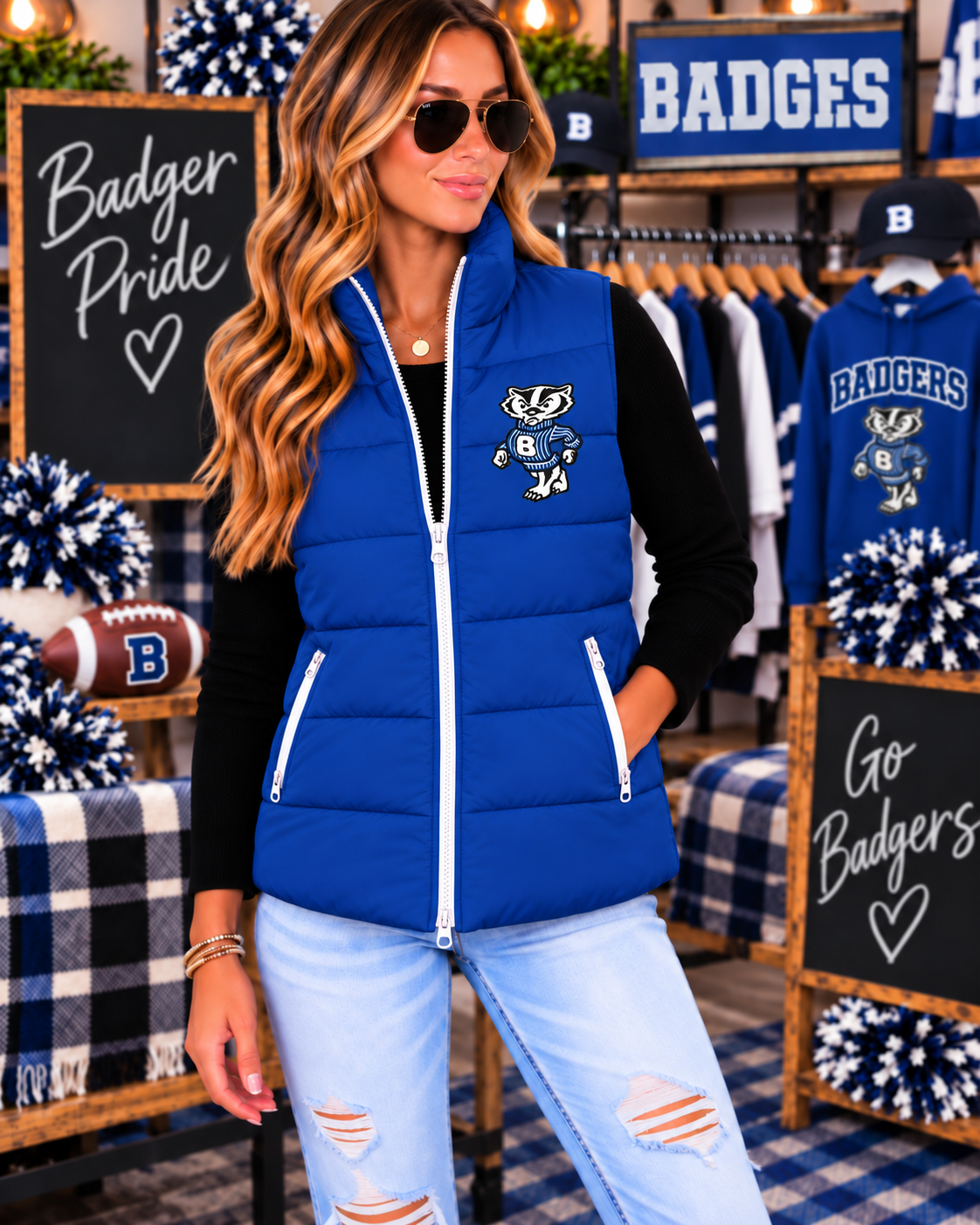 VEST PREORDER: Bennington Badgers