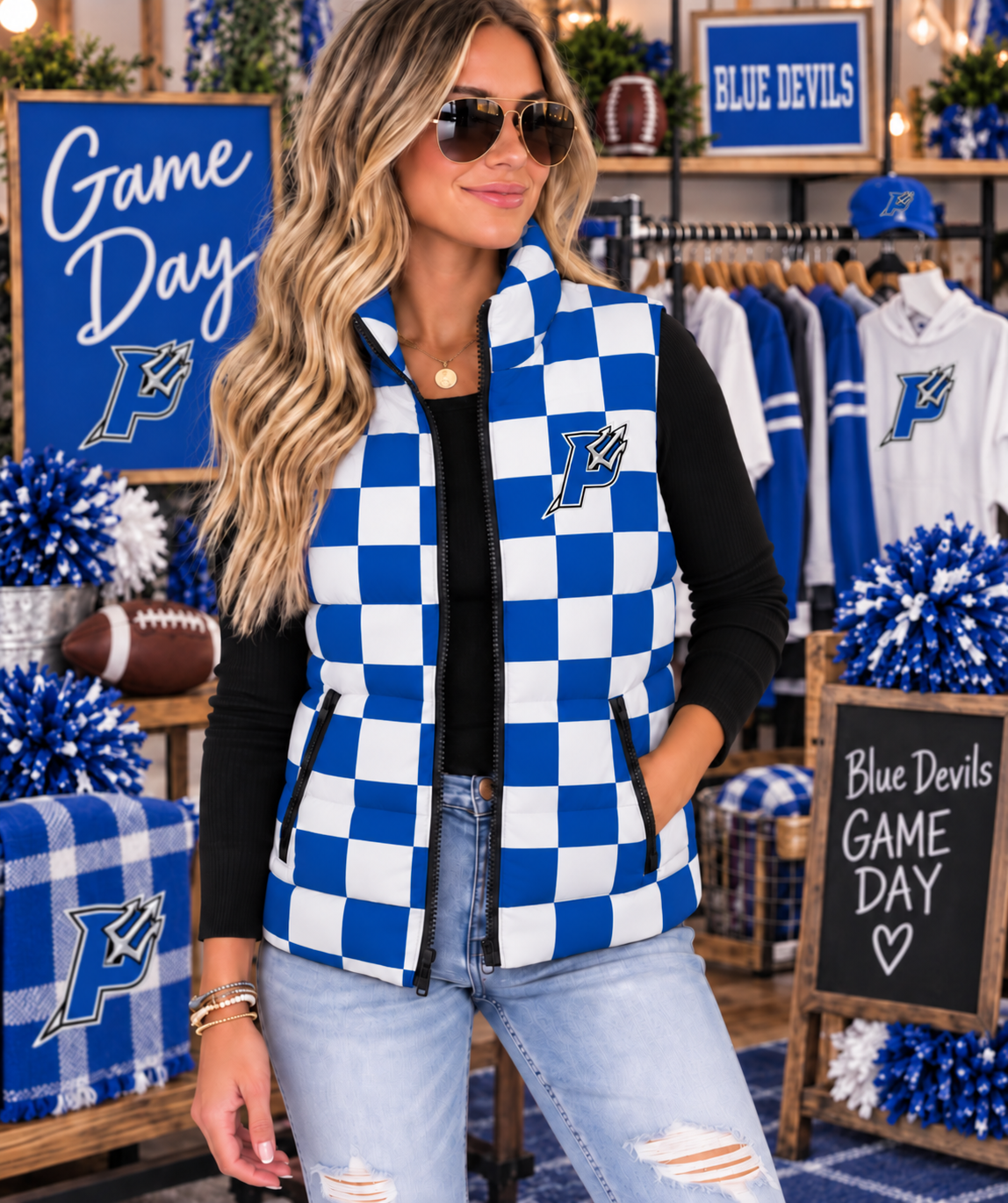 VEST PREORDER: Plattsmouth Blue Devils