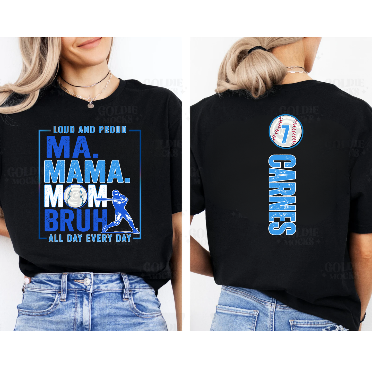 Loud & Proud Baseball Mom