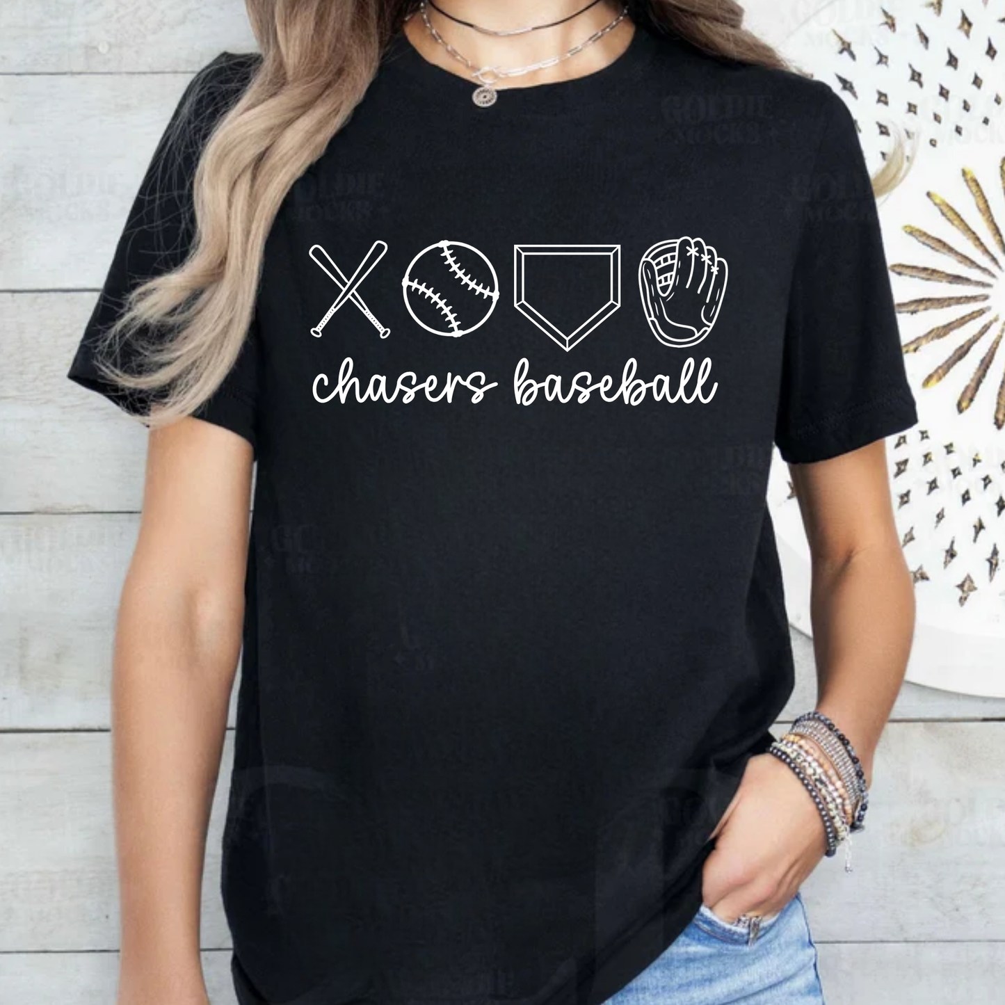 Chasers Baseball Outline