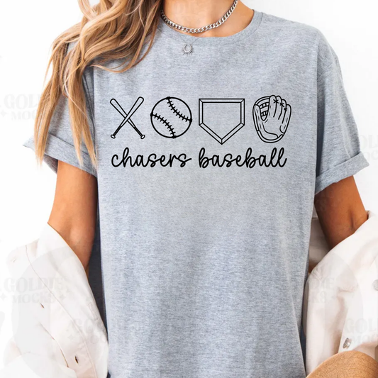 Chasers Baseball Outline