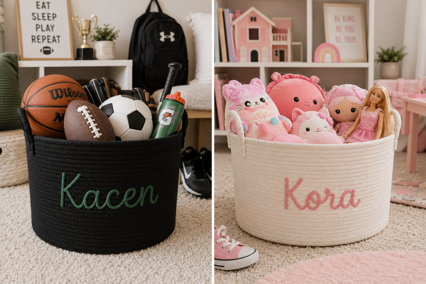 Personalized Rope Basket (CLOSES 8/2 @ 11:59 P.M.)