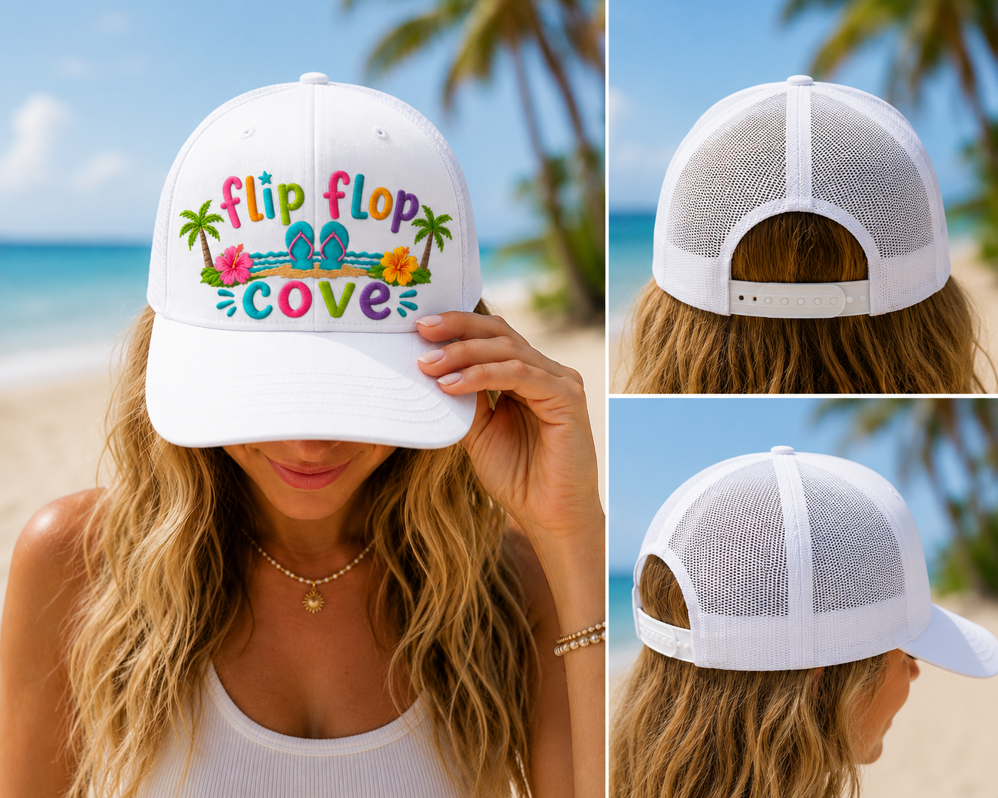 FFC: Hat (Colorful Embroidered)