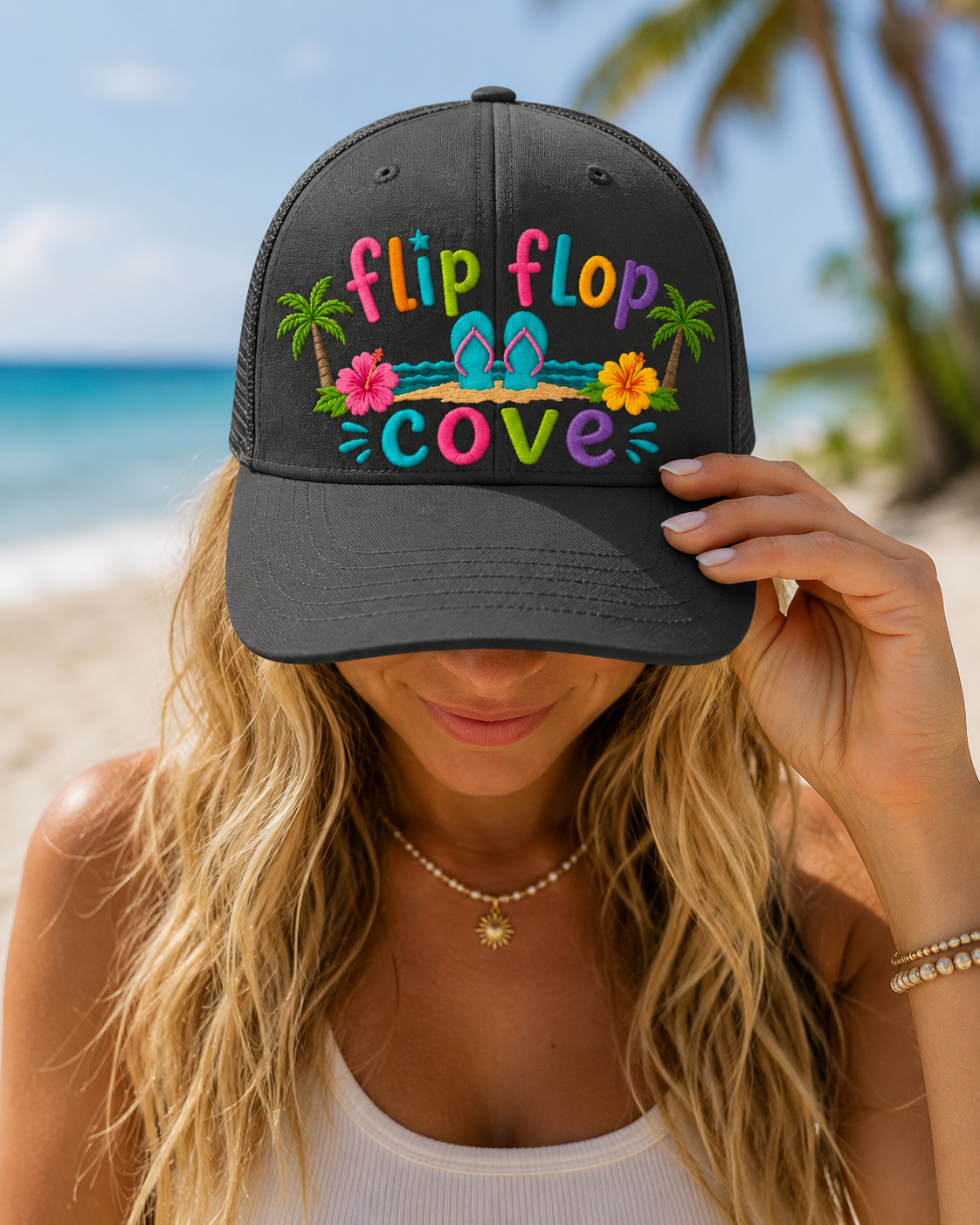 FFC: Hat (Colorful Embroidered)