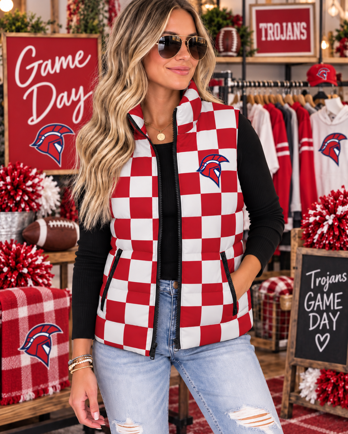 VEST PREORDER: Platteview Trojans