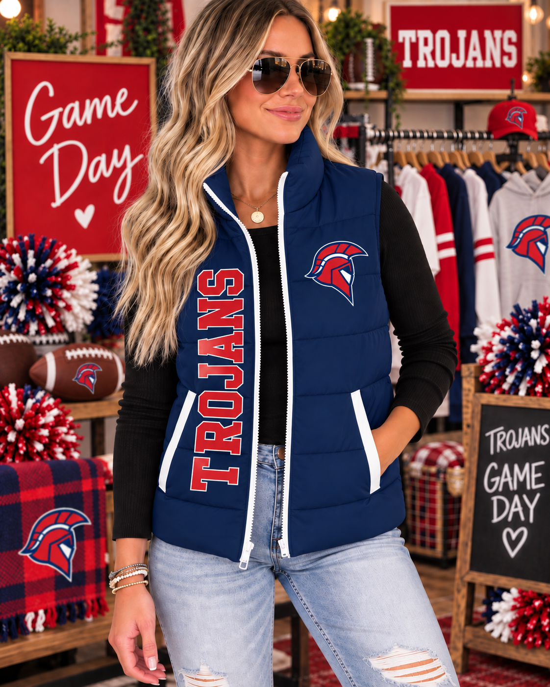 VEST PREORDER: Platteview Trojans