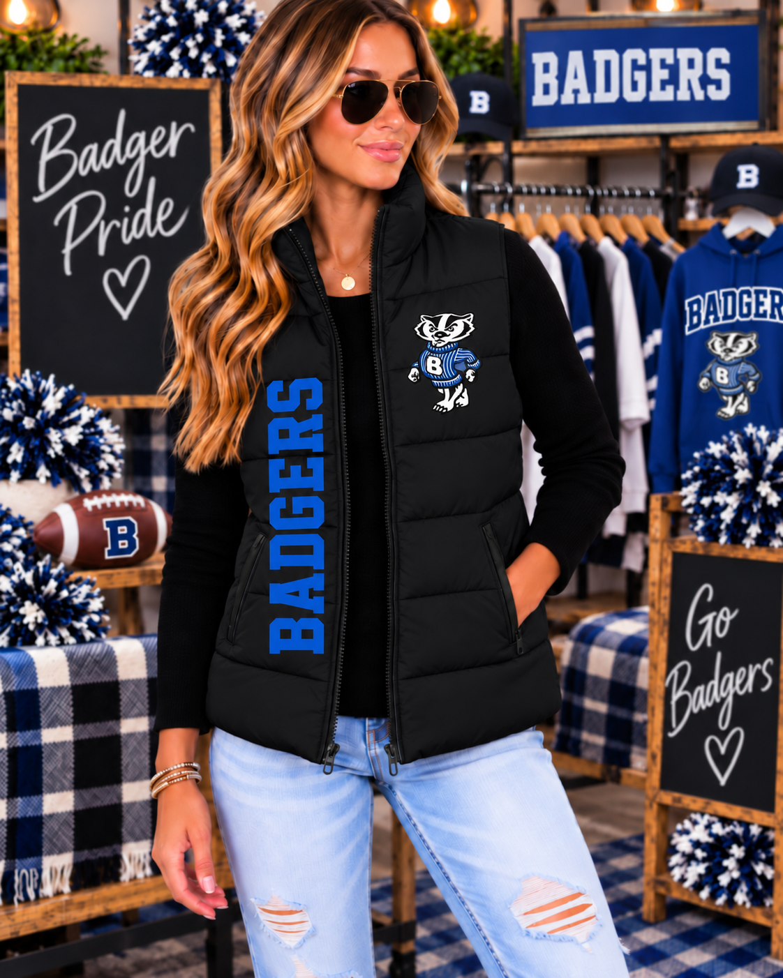 VEST PREORDER: Bennington Badgers