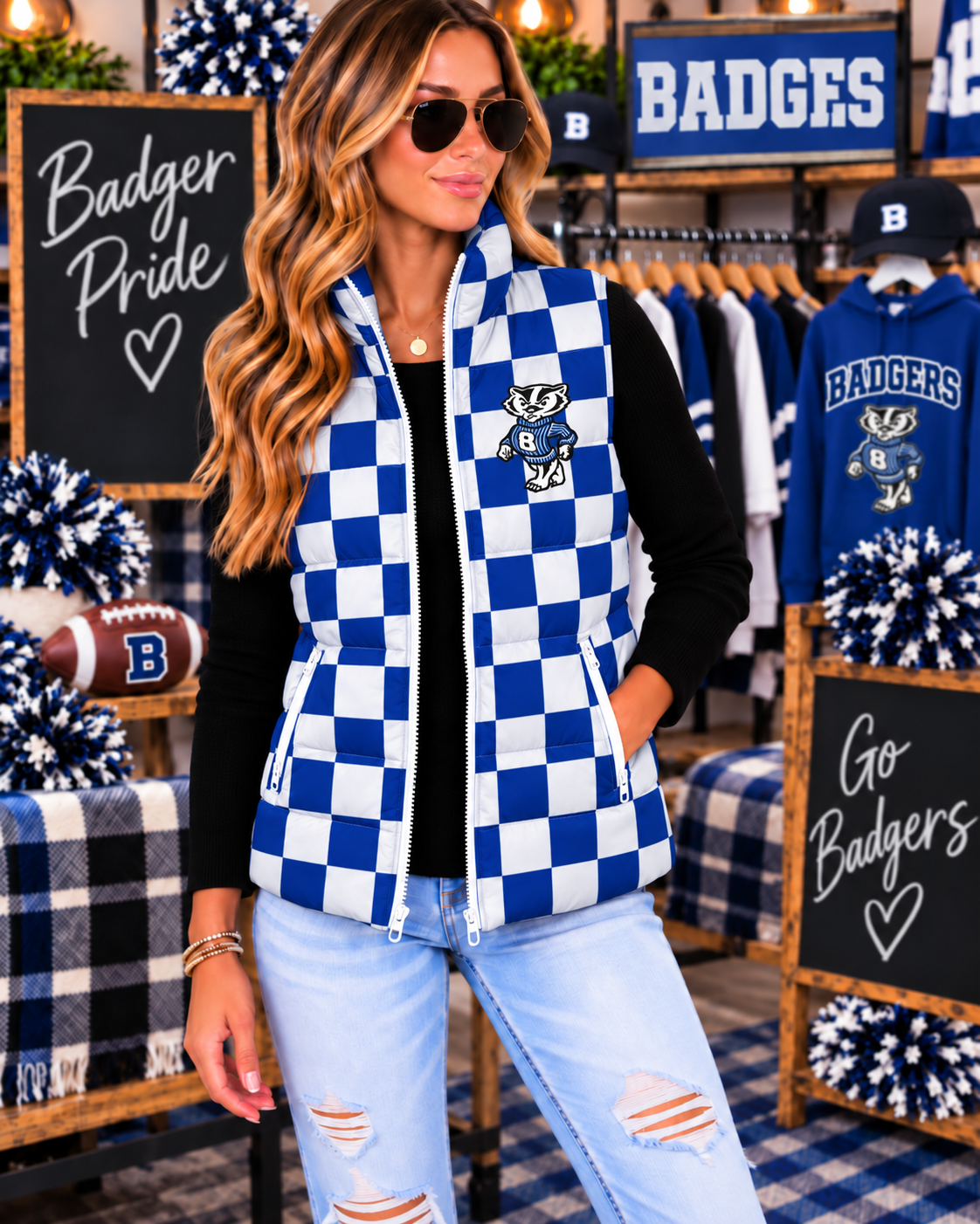 VEST PREORDER: Bennington Badgers