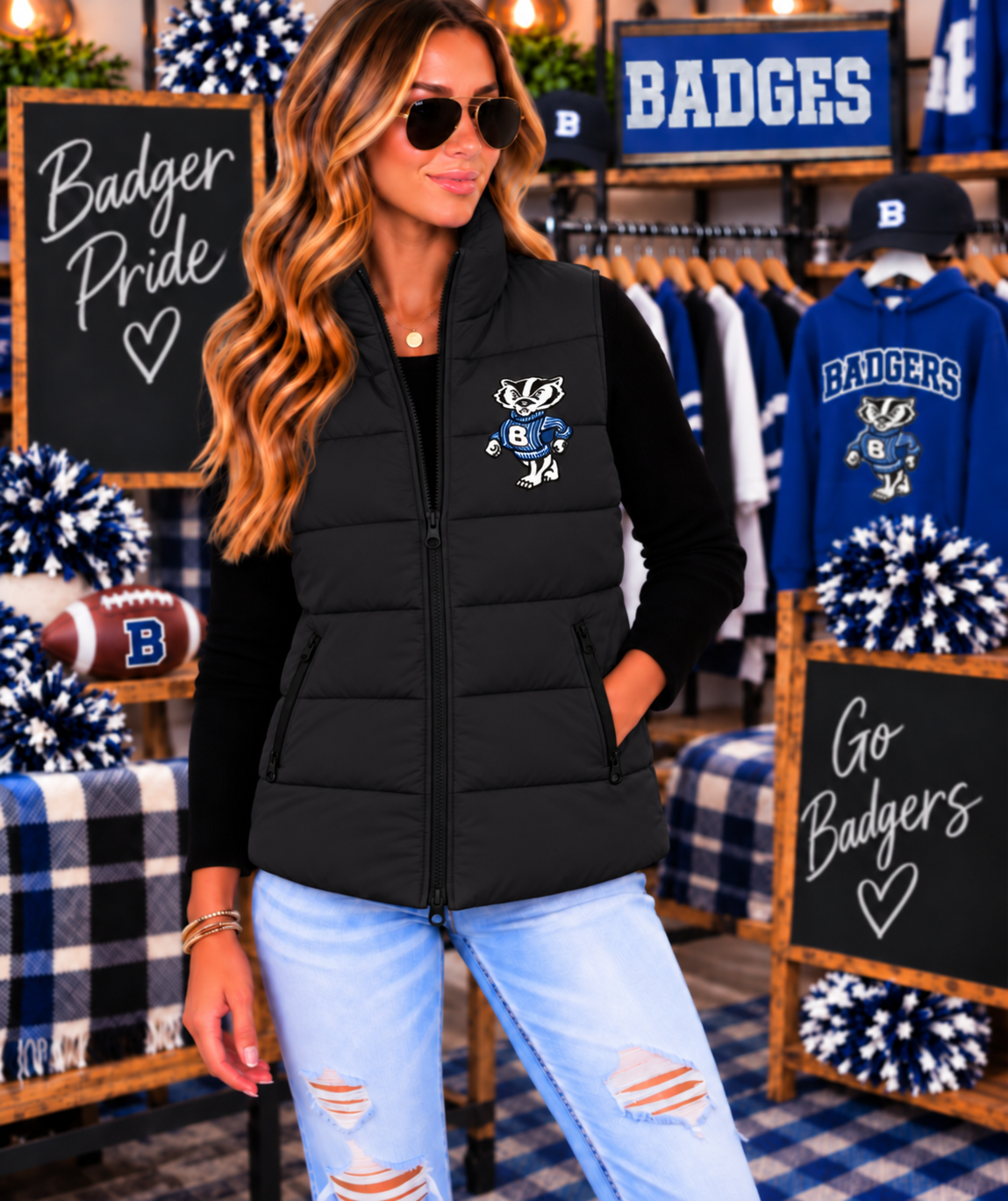 VEST PREORDER: Bennington Badgers