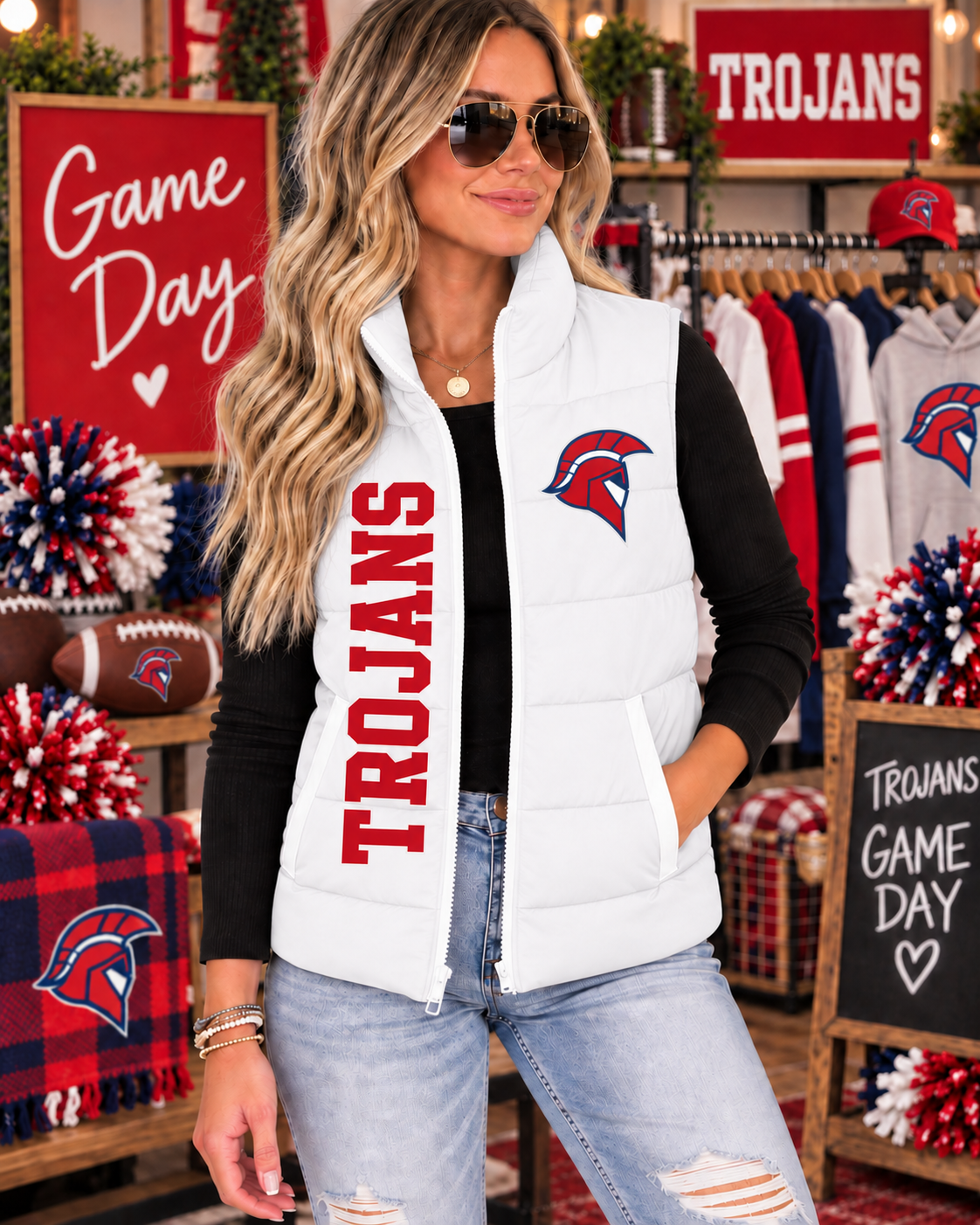 VEST PREORDER: Platteview Trojans