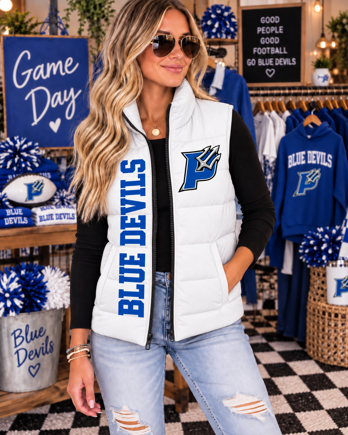 VEST PREORDER: Plattsmouth Blue Devils