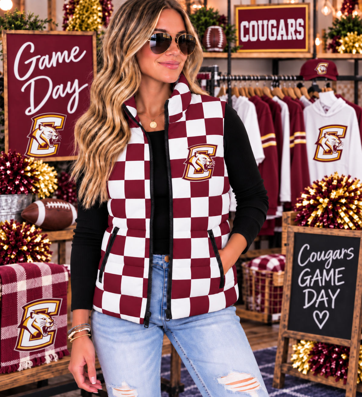 VEST PREORDER: Conestoga Cougars