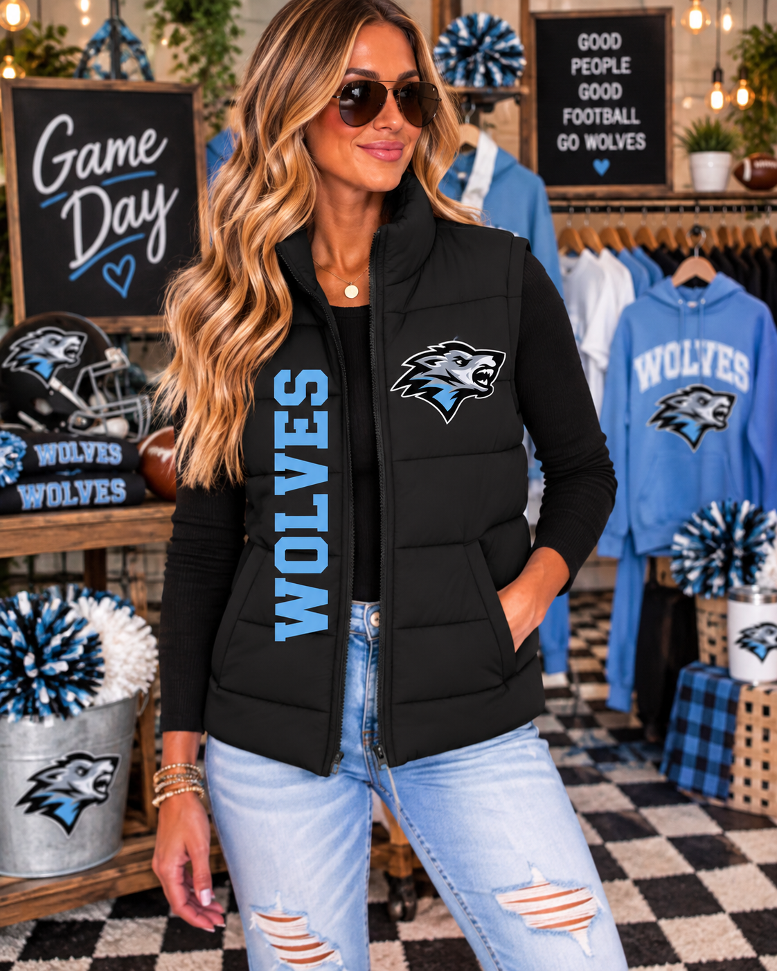 VEST PREORDER: Elkhorn North Wolves