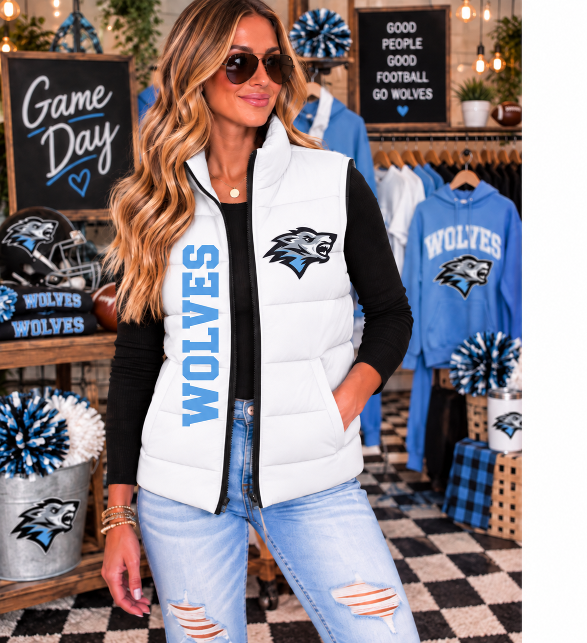 VEST PREORDER: Elkhorn North Wolves