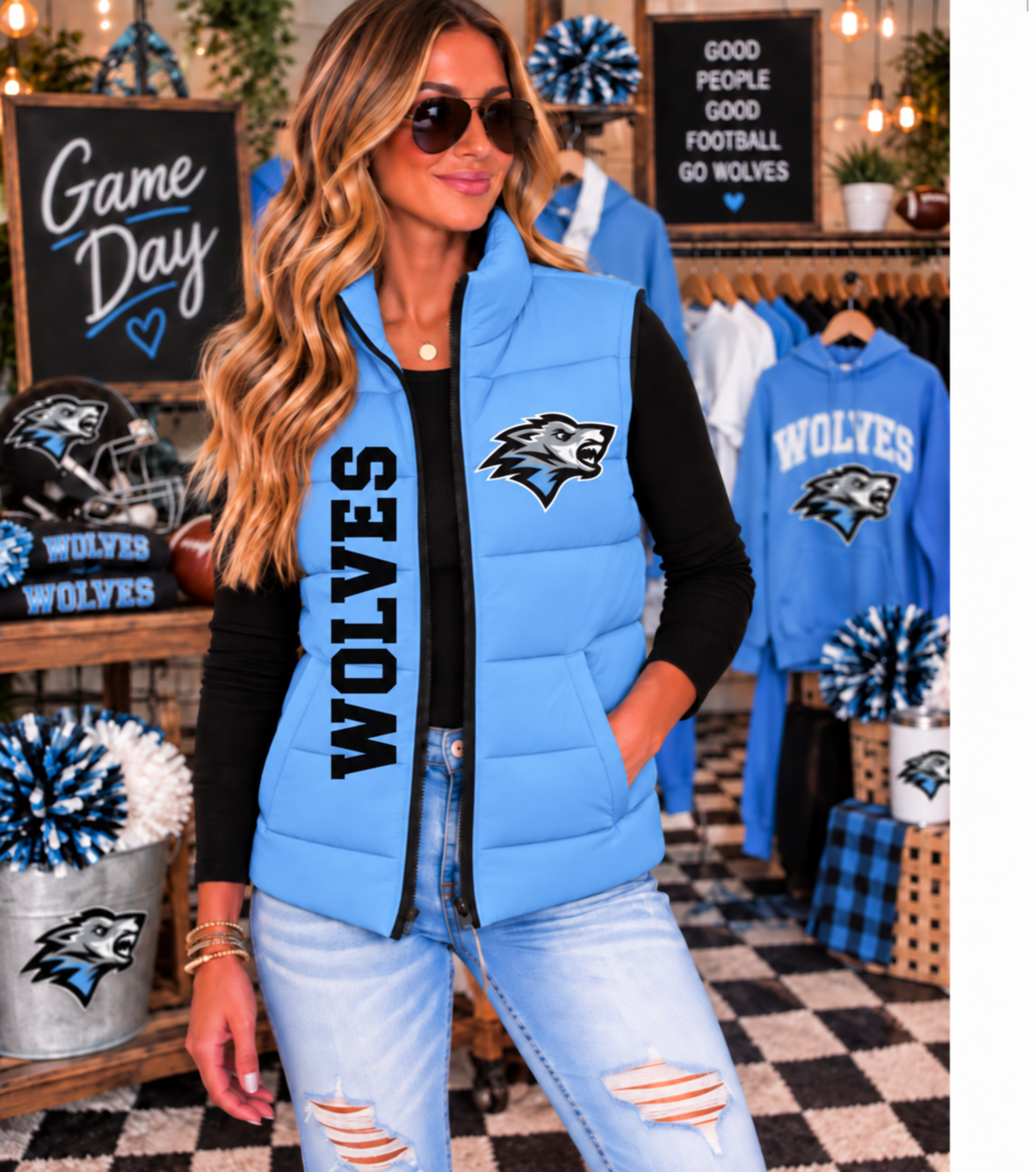 VEST PREORDER: Elkhorn North Wolves