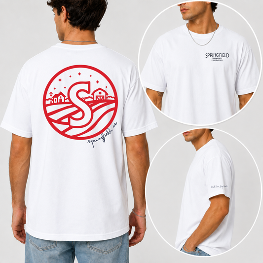SCF: Red Circle (White)