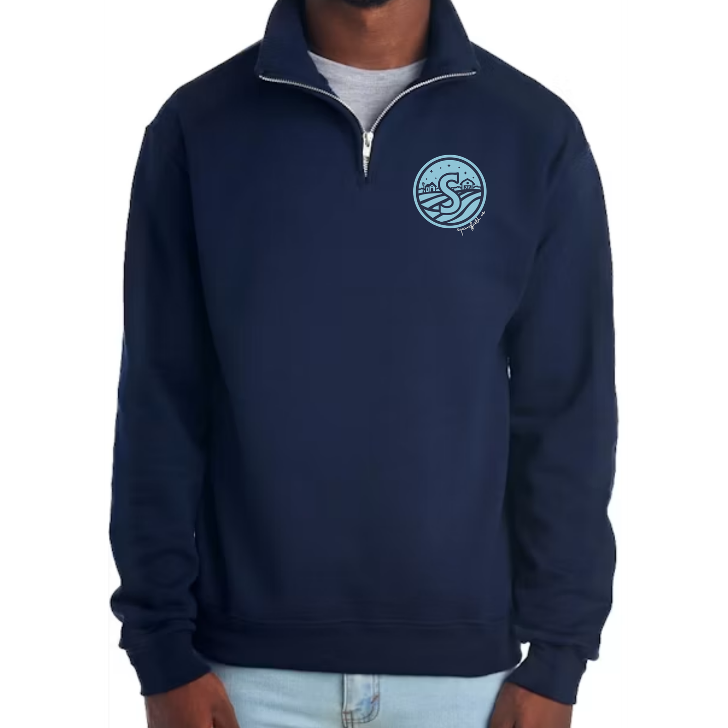 SCF: Fleece 1/4 Zip (Circle logo)