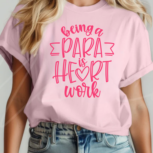 Being a Para is Heart Work