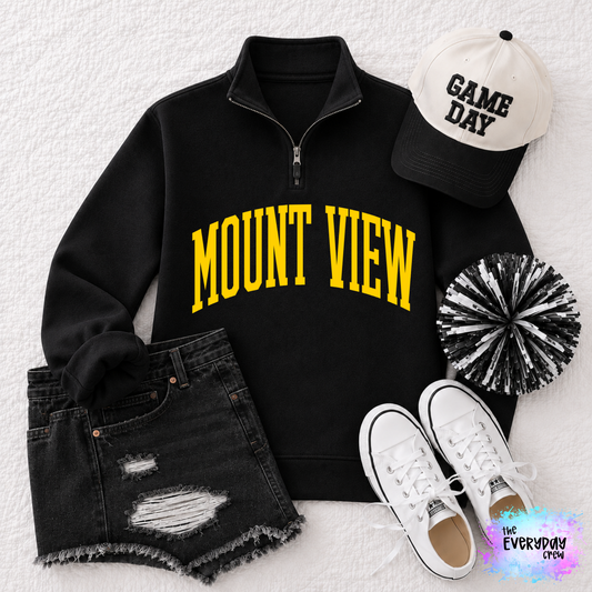 Mount View Varsity 1/4 Zip