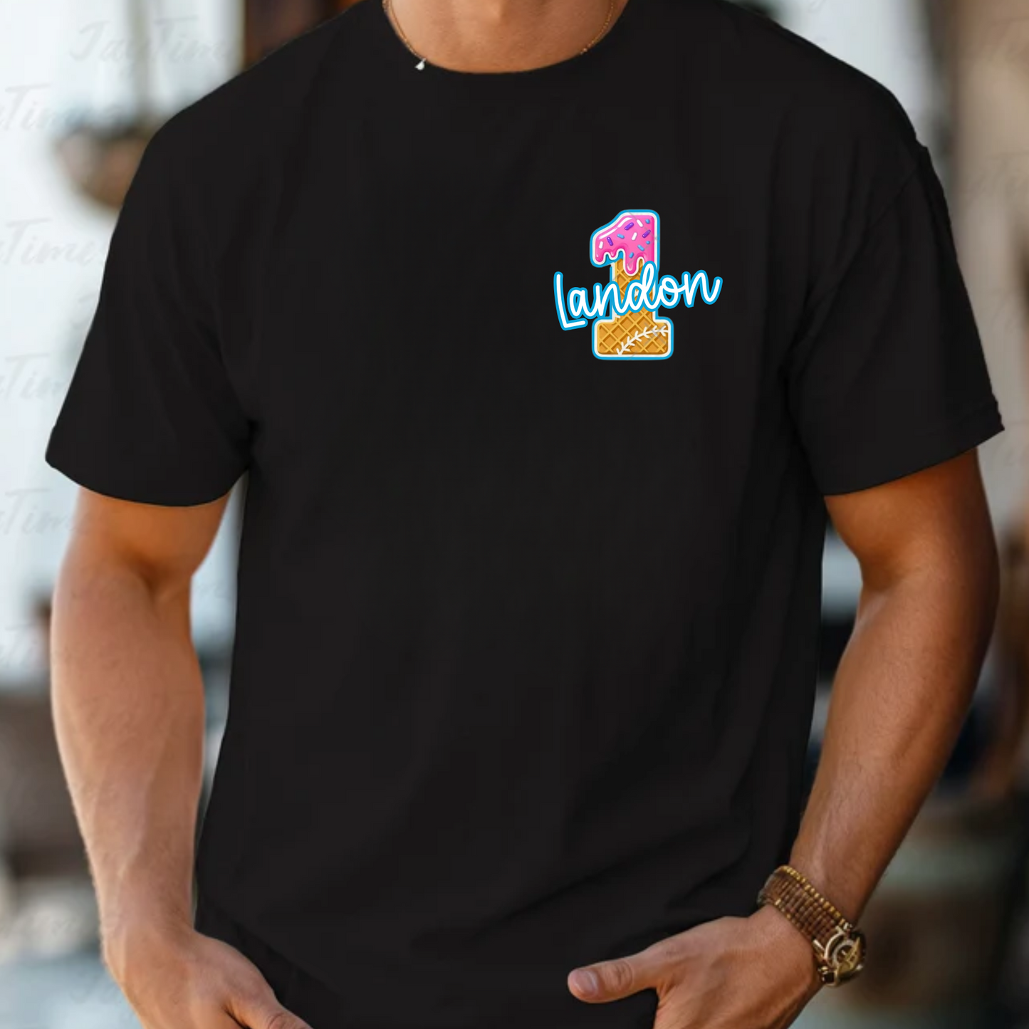 Baseball Drip - Name & Number