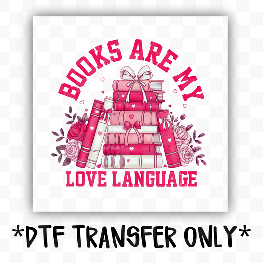 TRANSFER: Books are my Love Language