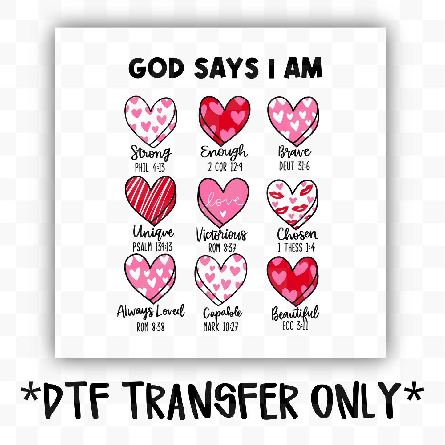 TRANSFER: God Says I am