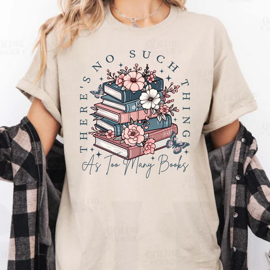 No Such Thing As Too Many Books